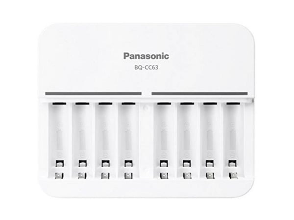 Panasonic eneloop BQ-CC63E - Batteriladdare - 8 x batteriladdning - 1,5 A
