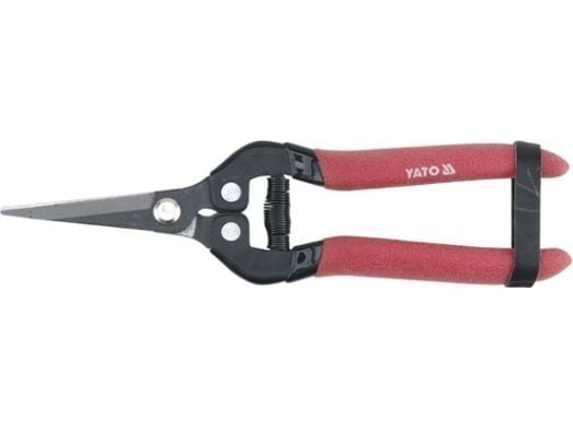 Yato YT-8816, Sort, Rød, Rett blad, 190 mm