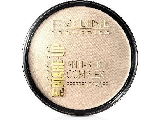 Eveline Make-Up Art Anti-Shine presset pudder 33 Golden Sand 14 g