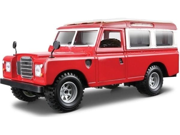 BBURAGO Land Rover 110, Montert på forhånd, 1:24, Land Rover 110, Hankjønn, Rød