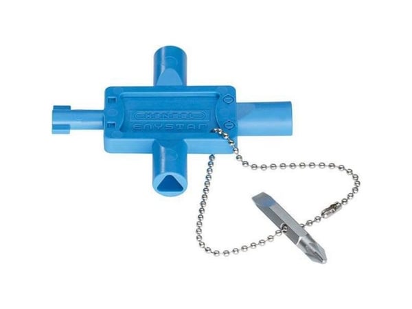 Hensel universalnyckel tvåspårig triangel 8 mm fyrkant 8 mm US 1 (68000290)