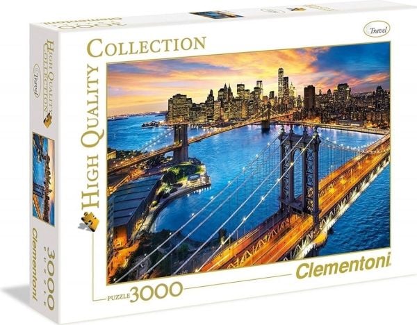 Clementoni High Quality Collection - New York - pussel - 3000 delar