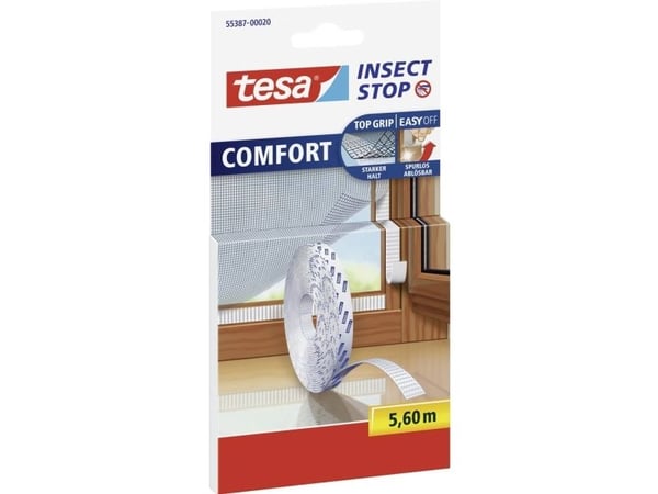 tesa 55387-20 Insect Stop Comfort Reservband för burar som passar till Tesas flugskärmar 5,6 m