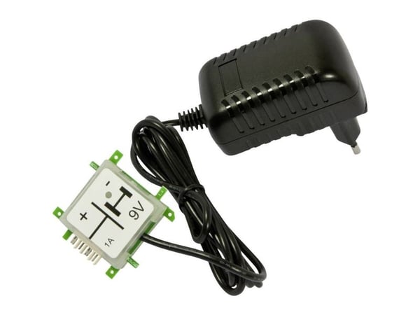 ALLNET ALL-BRICK-0221, Sisätila, 9 V, 1 A, Musta