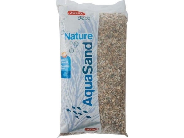 Zolux akvariegrus Aquasand Nature* grovkornet kvartssand 1 kg