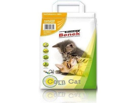 Certech Super Benek Corn Cat - Klumpende majsstrøelse 14 l