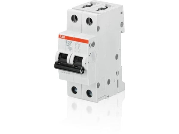 ABB automatsäkring MCB 16A C, 2-polig, 10kA, 230/400V AC, 36mm
