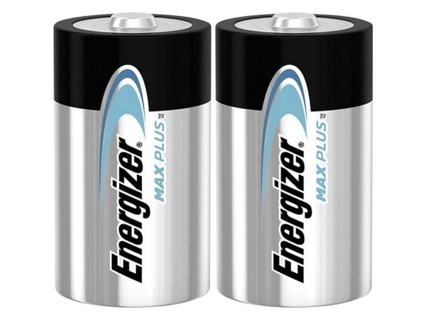 Energizer Max Plus, Kertakäyttöinen akku, D, 2 kpl, Kupla