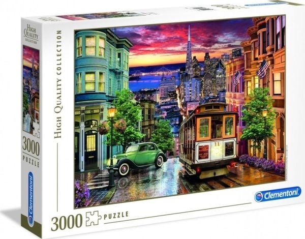 Clementoni High Quality Collection - San Francisco - puslespill - 3000 deler