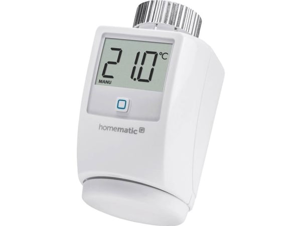 Homematic IP HMIP-eTRV, RF, 868,3 MHz, Hvit, M30 x 1.5, IP20, Digitalt