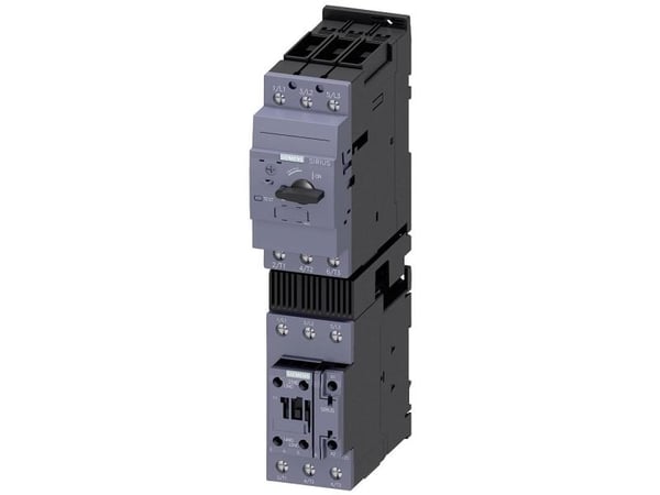 Siemens 3RA2130-4UA35-0NB3 3RA21304UA350NB3 Kuluttajaharha Moottorin teho 400 V:llä 18,5 kW 690 V Nimivirta 35 A, 274 mm, 192 mm, 303 mm, 73 mm, 2,...