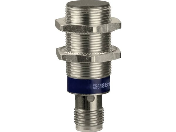 Schneider Electric Inductive sensor XS6 M18, Induktiv nærhetssensor, Rustfritt stål, IP67, 74 mm, 1 stykker, -40 - 85 °C