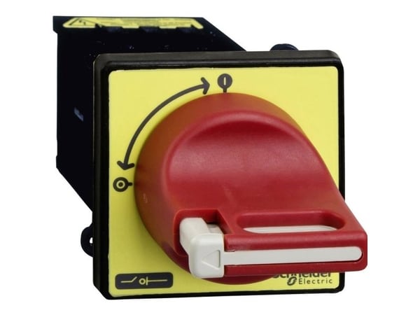 Schneider Electric VCDN20, Kiertokytkin, 3P, Punainen, Keltainen, 60 mm, 60 mm, 177 g