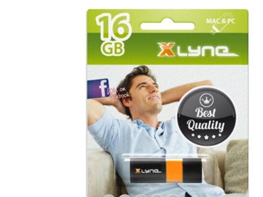 xlyne Wave - USB-flashstasjon - 16 GB - USB 2.0