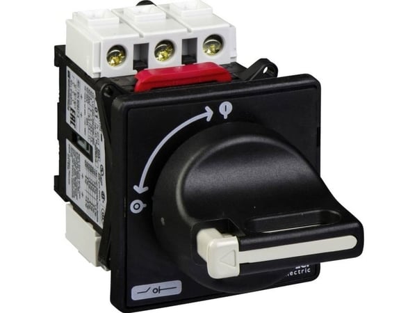 Schneider Electric VBD01, Roterande brytare, 3P, Svart, IP20, IP65, RoHS, 60 mm