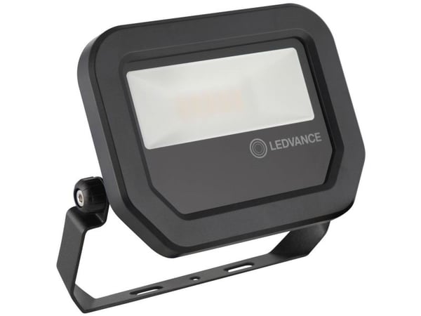 Ledvance flomlys LED projektor 10W FLOMLYS 1100lm 4000K 100 grader. IP65 LEDV svart 4058075097407