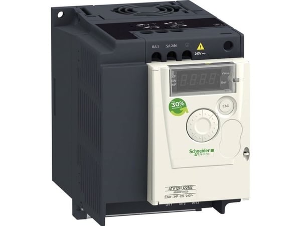 Schneider Electric ATV12HU22M2, IP20, -10 - 50 °C, -25 - 70 °C, 5 - 95%, 1000 - 2000 m, 200 - 240 V