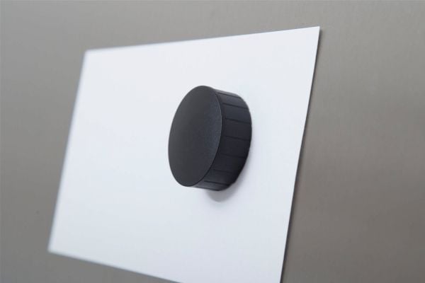Maul Magnet MAULsolid (Ø x H) 38 mm x 15,5 mm rund sort 10 stk 6163990 (6163990)