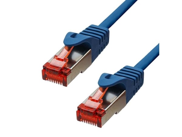 ProXtend - Koblingskabel - RJ-45 (hann) til RJ-45 (hann) - 20 m - 5.8 mm - foliebelagt uskjermet tvinnet kabelpar (F/UTP) - CAT 6 - halogenfri, ute...