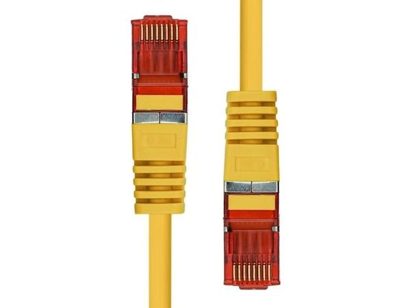 ProXtend 6FUTP-10Y, 10 m, Cat6, F/UTP (FTP), RJ-45, RJ-45, Gult