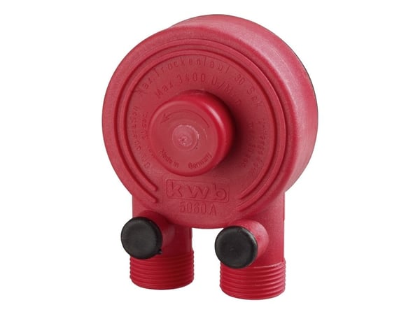 KWB boremaskinepumpe rød 3000l/t - 40m 3/4" ikke til olier eller lignende - 1494329