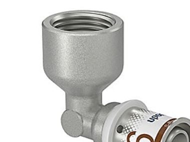 Uponor S-Press PLUS presvinkel 90° muffe/muff 16 mm x 12"