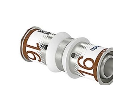 MLC presskoppling 16-16 mm - för golvvärme, tappvatten och radiatorrörsystem