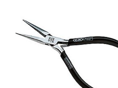 C.K Tools T3777, Nesetang, Polyvinylklorid, Stål, Svart, 14,5 cm