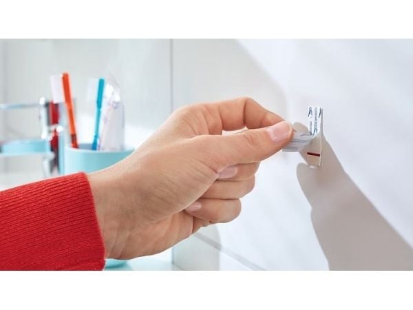 TESA 57540, Innendørs, Universalkrok, Sølv, Plast, 3 stykker