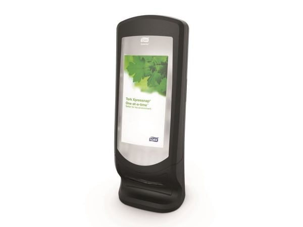 Serviettdispenser Tork N4 Xpressnap svart, veggmodell