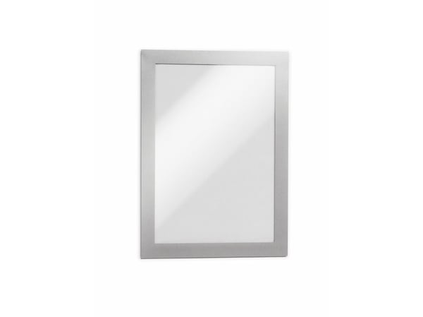 DURABLE DURAFRAME MAGNETIC - Dokumentholder - for A5 - magnetisk - sølv (en pakke 5)