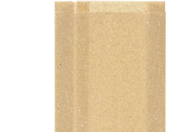 Bagerpose BLOOM 200/(2x30)x310mm 40 gr 30% græspapir Ubleget,500 stk/krt