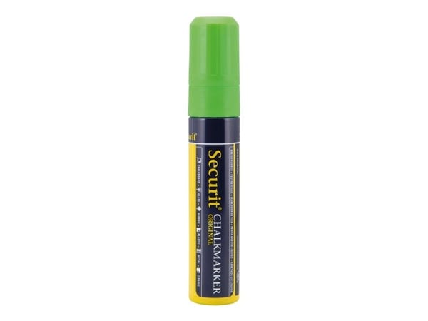 Tuschpen 1 stk Securit tyk 7-15 mm Grøn,stk