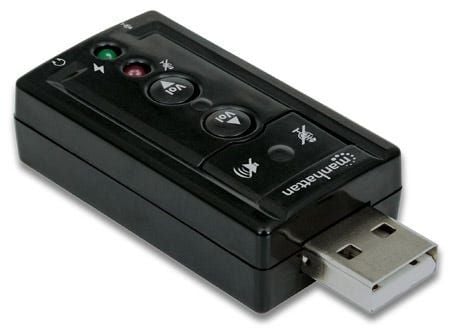 Manhattan 152341, 7.1 kanavaa, USB