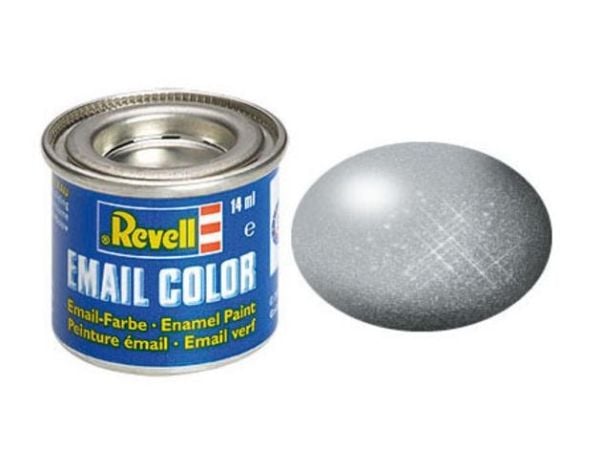 Emalje 14 ml sølv metallic