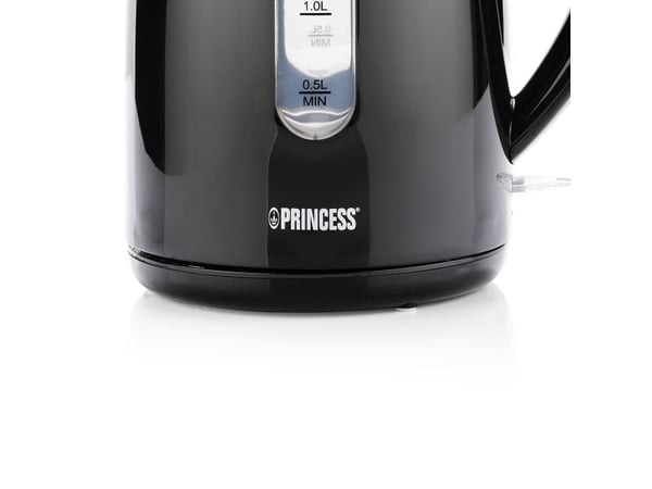 Princess 236017, 1,7 l, 2200 W, Sort, Vannivåindikator, Trådløs
