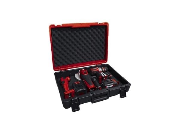Einhell 4530049, Verktøy boks, Plast, Rød, 30 kg, Hengsel, 550 mm