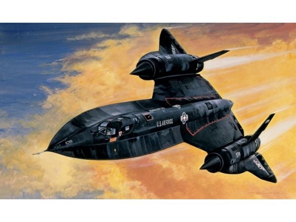 1:72 SR-71 BLACKBIRD med drönare