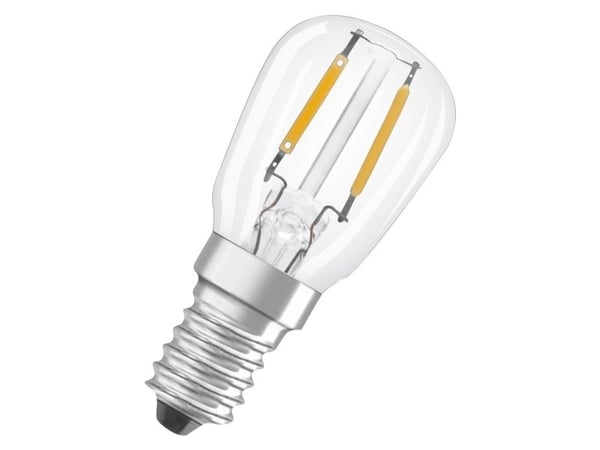 OSRAM SPECIAL - LED-filamentlyspære - form: T26 - E14 - 2.2 W (ekvivalent 10 W) - klasse G - varmt hvitt lys - 2700 K