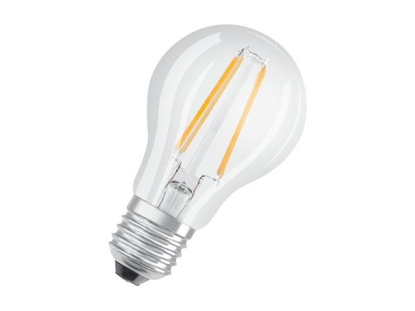 OSRAM LED Retrofit CLASSIC A - LED-filamentlyspære - form: A60 - klar finish - E27 - 7 W (ekvivalent 60 W) - klasse E - varmt hvitt lys - 2700 K