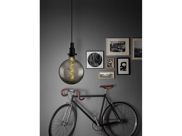 OSRAM Vintage 1906 - LED hehkulamppu - muoto: G200 - E27 - 5 W (vastaa 12 W) - luokka G - lämmin mukavuusvalo - 1800 K - savunvärinen