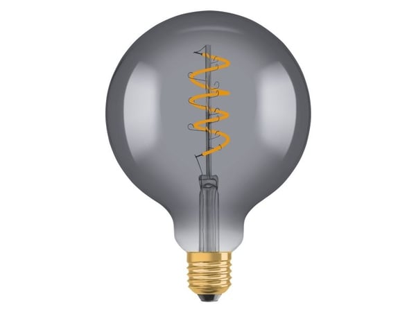 OSRAM Vintage 1906 - LED hehkulamppu - muoto: G125 - kirkas viimeistely - E27 - 4 W (vastaa 16 W) - luokka G - lämmin mukavuusvalo - 1800 K - savun...