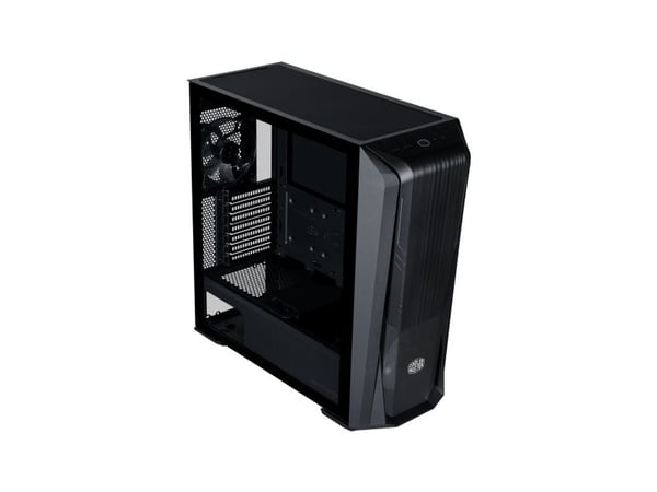 Cooler Master MasterBox 500 - Mid tower - utvidet ATX (E-ATX) - sidepanel med vindu (herdet glass) - ingen strømforsyning (ATX) - svart - USB/lyd