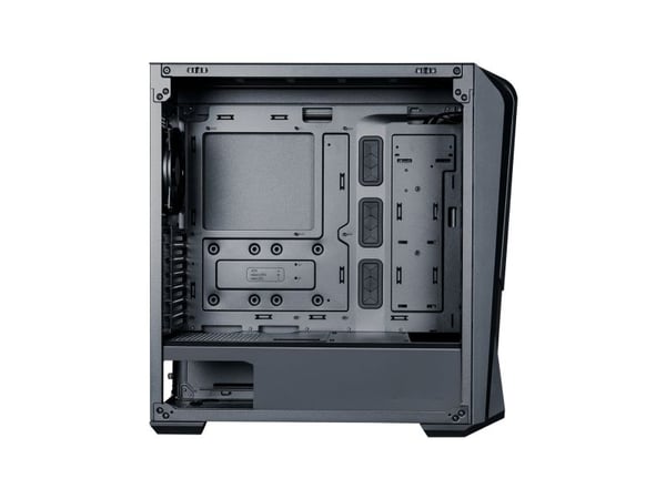 Cooler Master MasterBox 500 - Mid tower - utvidet ATX (E-ATX) - sidepanel med vindu (herdet glass) - ingen strømforsyning (ATX) - svart - USB/lyd