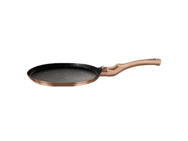 Berlinger Haus BH/6180, Rund, Crêpepanne, Sort, Aluminium, Gass, Halogen, Induksjon, 28 cm