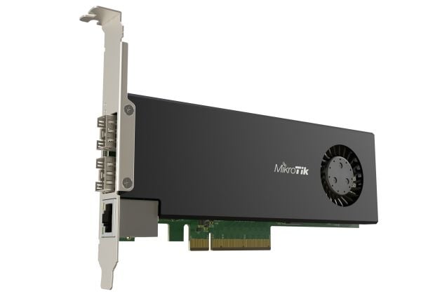MikroTik CCR2004-1G-2XS-PCIE - Ekspansionsmodul - PCIe - Gigabit Ethernet x 1 + 25 Gigabit SFP28 x 2
