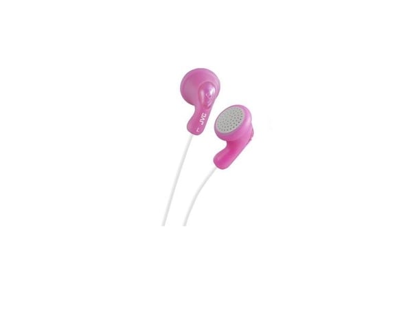 JVC HA-F14 Gumy phones - Ørepropper - ørepropp - kablet - 3,5 mm jakk - ferskenrosa