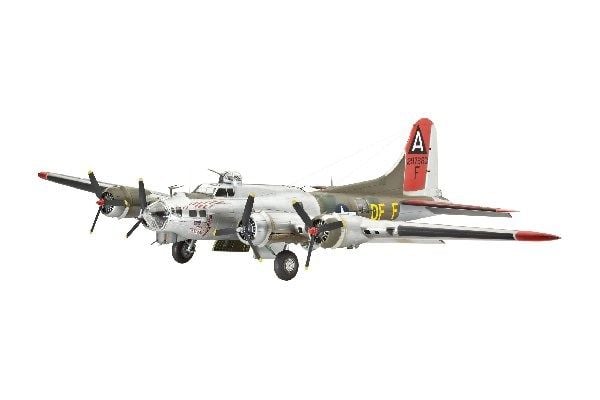 Revell B-17G Flying Fortress, Luftfarkostmodell med fast vinge, Monteringssats, 1:72, B-17G Flying Fortress, Plast, Second World War