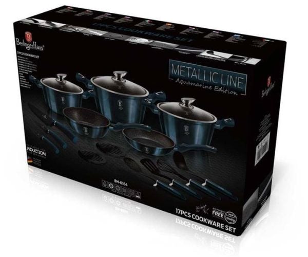 POTS BERLINGER HAUS 17 ELE METALLIC AQUAMARINE BH-6164