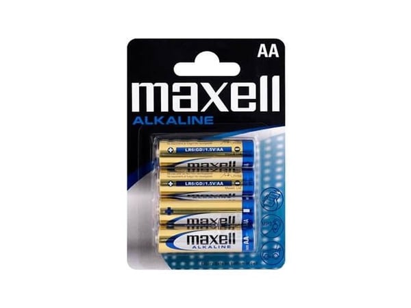 Maxell Alkaline Ace - Paristo 4 x AA-tyyppi - Alkaline